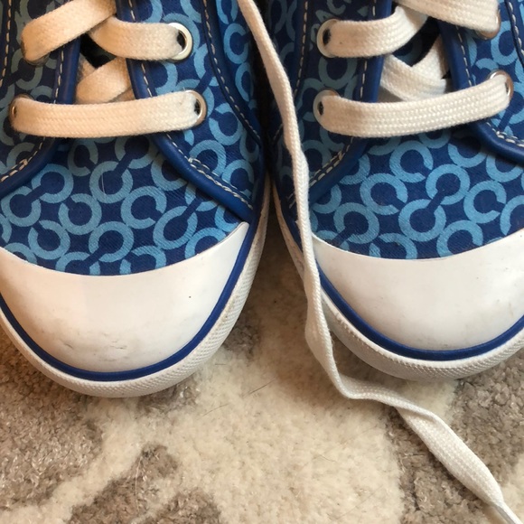 Coach Barrett shoes RARE PATTERN - Picture 4 of 8